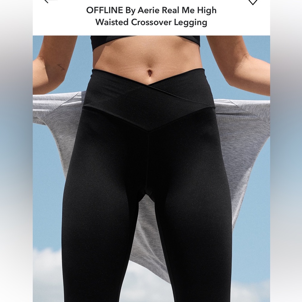 American Eagle Cross Leggings size XL